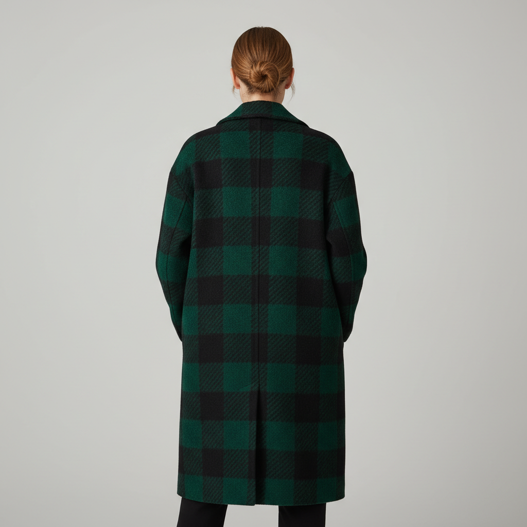 Emerald Check City™- Cappotto  Donna