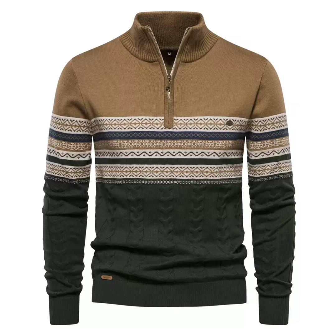 Nordic Line Knit Zip™-Maglione Uomo