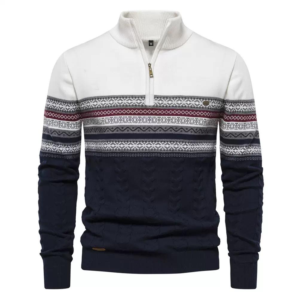 Nordic Line Knit Zip™-Maglione Uomo
